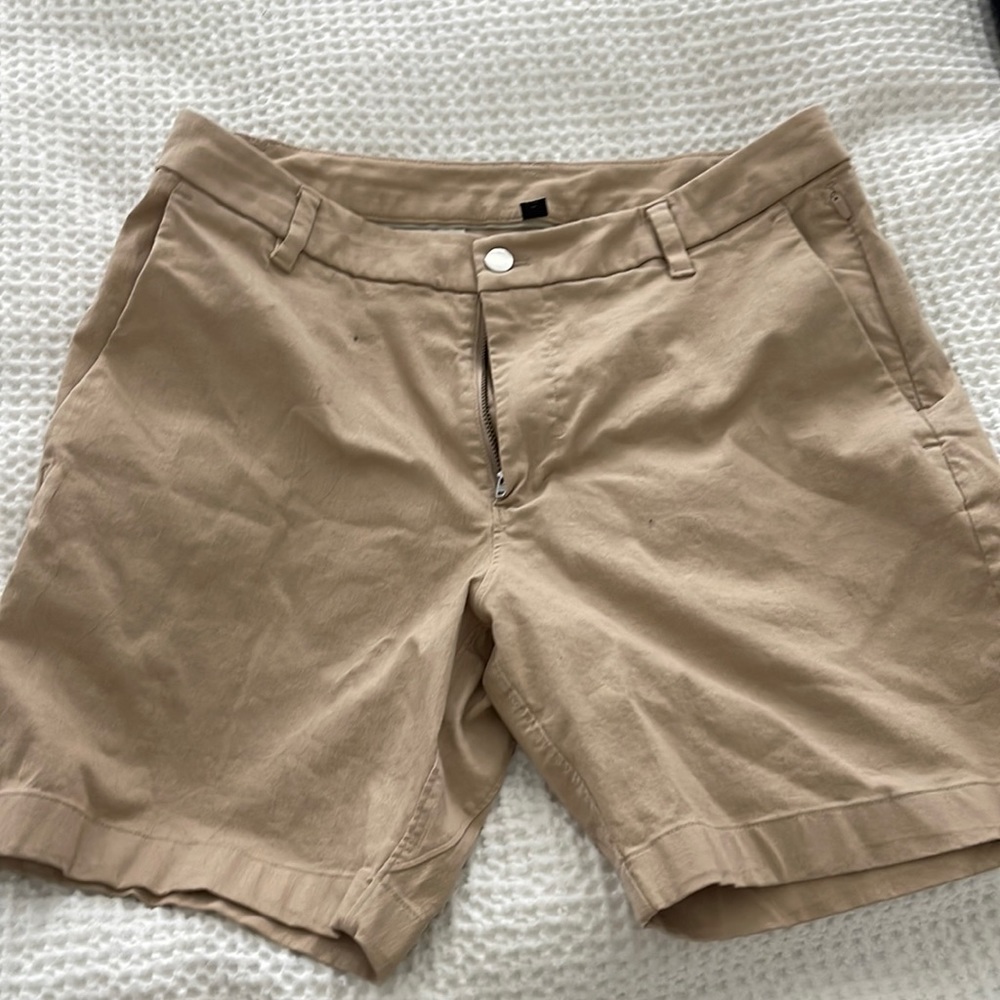 Khaki lulu shorts too small for me